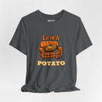 Couch Potato Tee, Asphalt, hanging