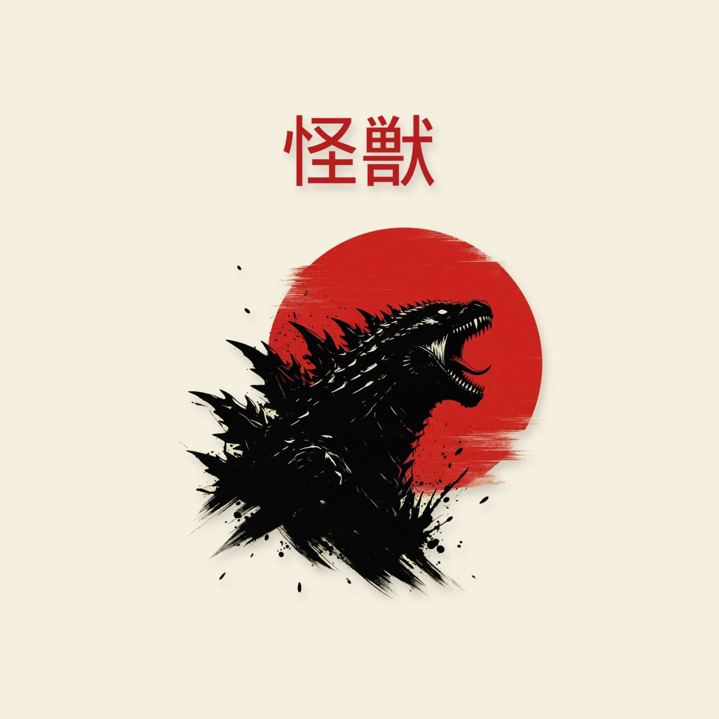 Kaiju Rising Sun — design