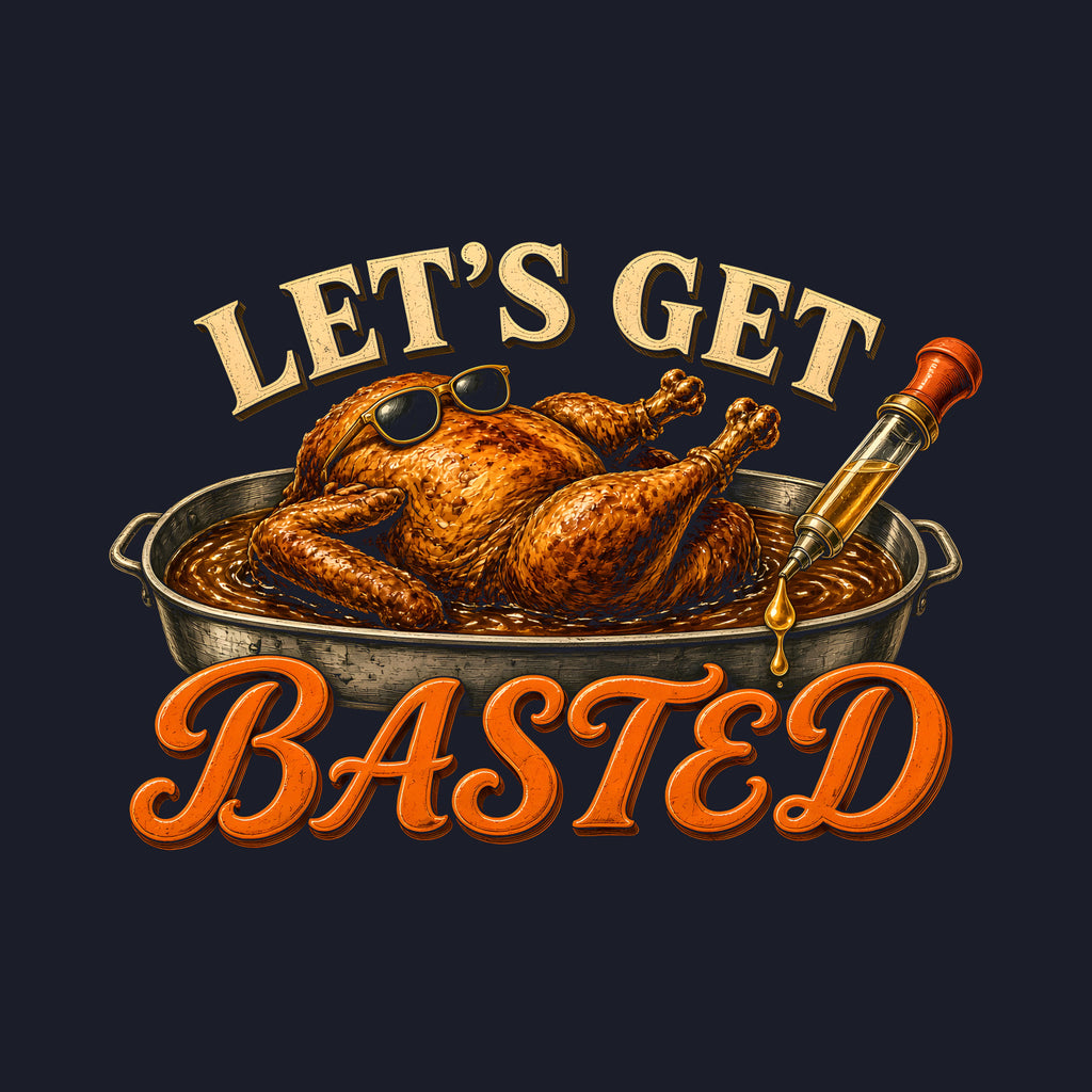 Let's Get Basted Tee: design