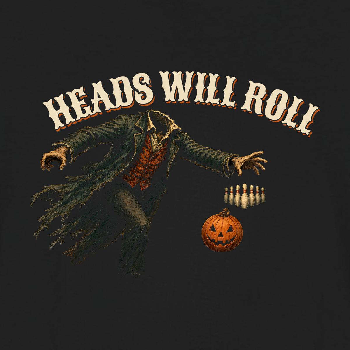 Heads Will Roll — Black close-up