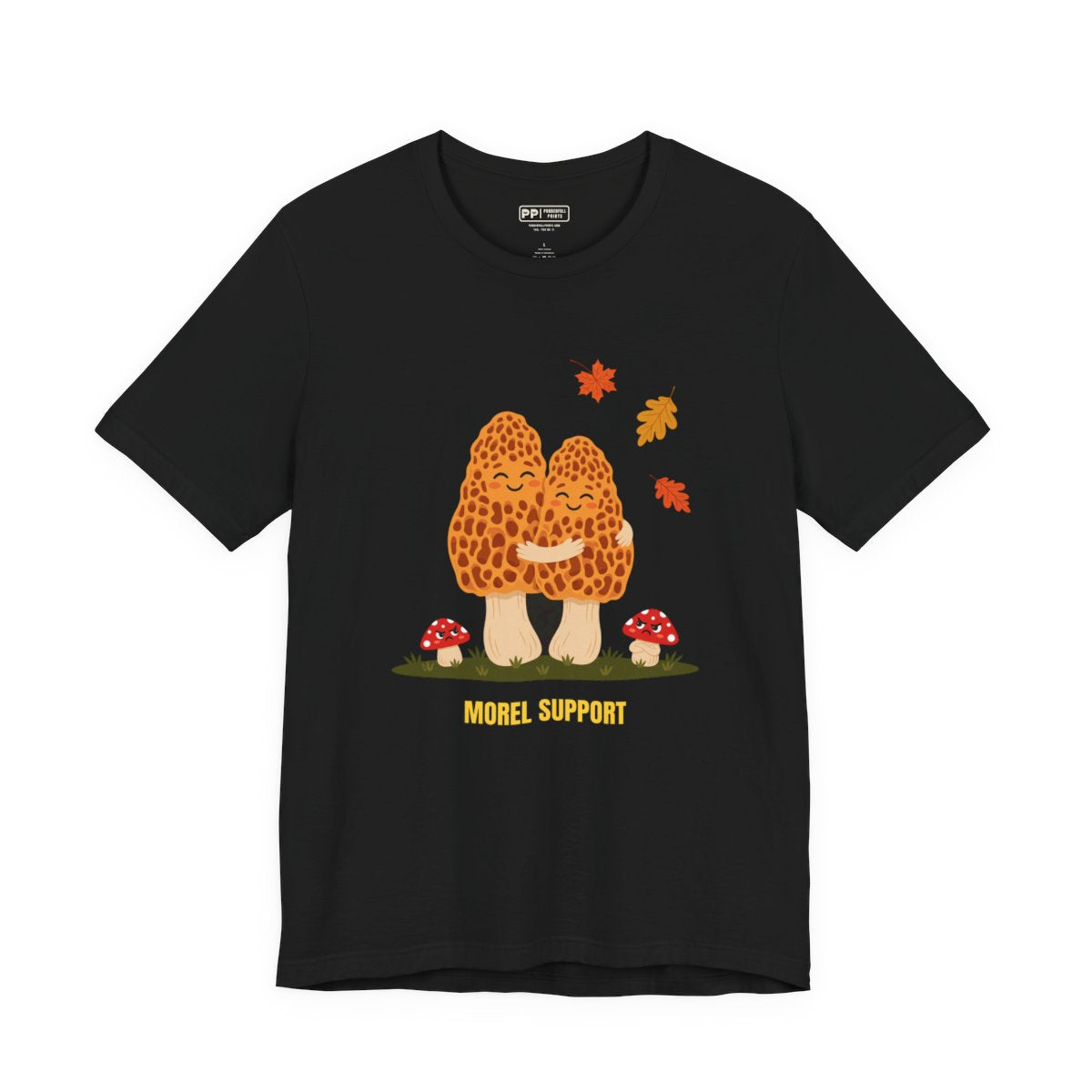 Morel Support — Black front