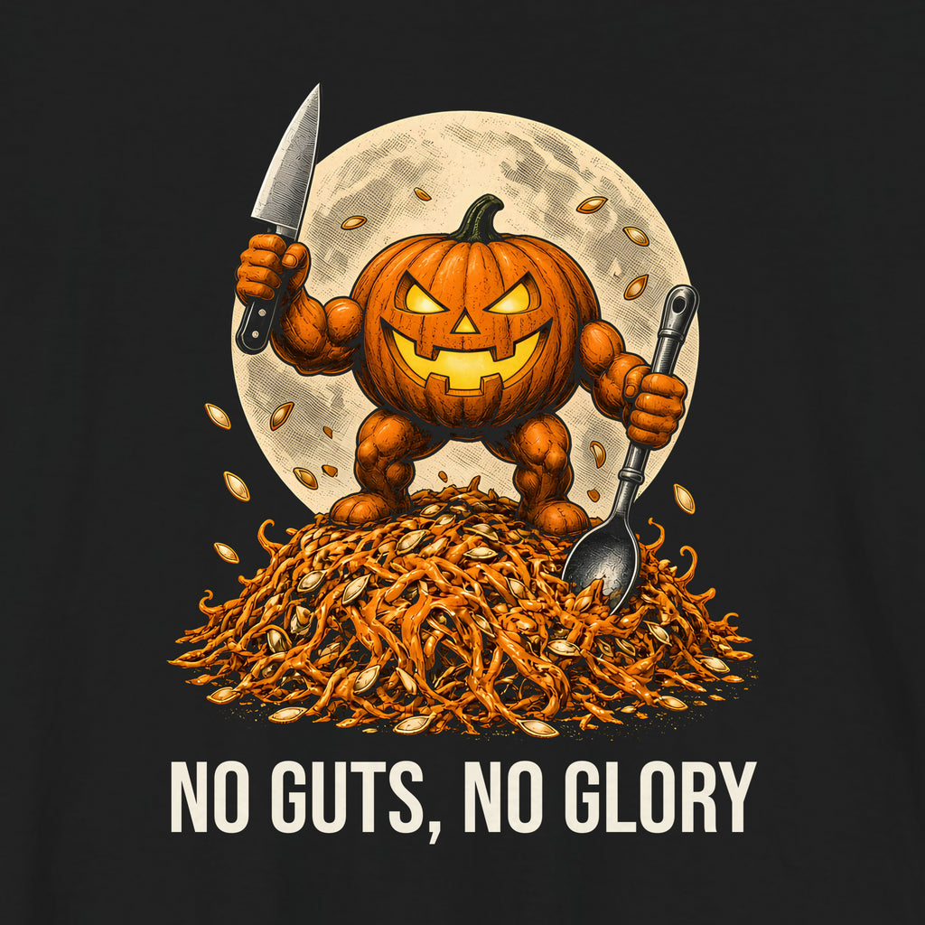 No Guts, No Glory — Black close-up