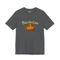 Pass the Cass Tee, Asphalt, front