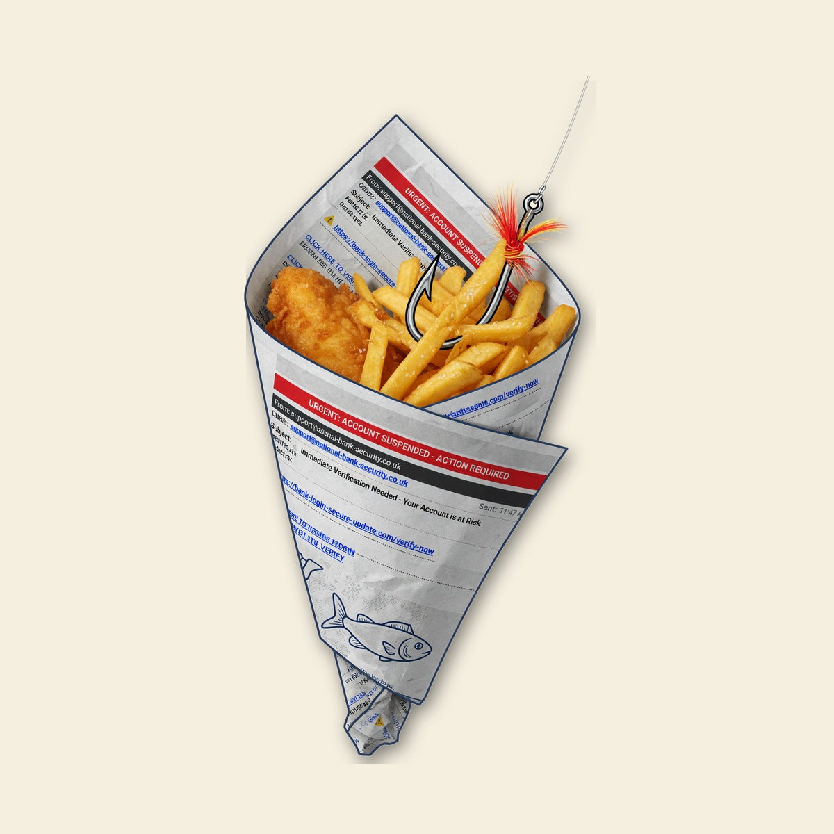 Phish & Chips — design