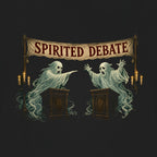 Spirited Debate — Black close-up