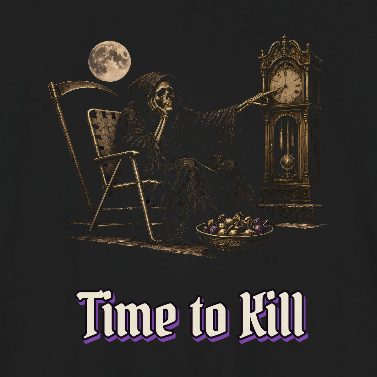 Time to Kill — Black close-up