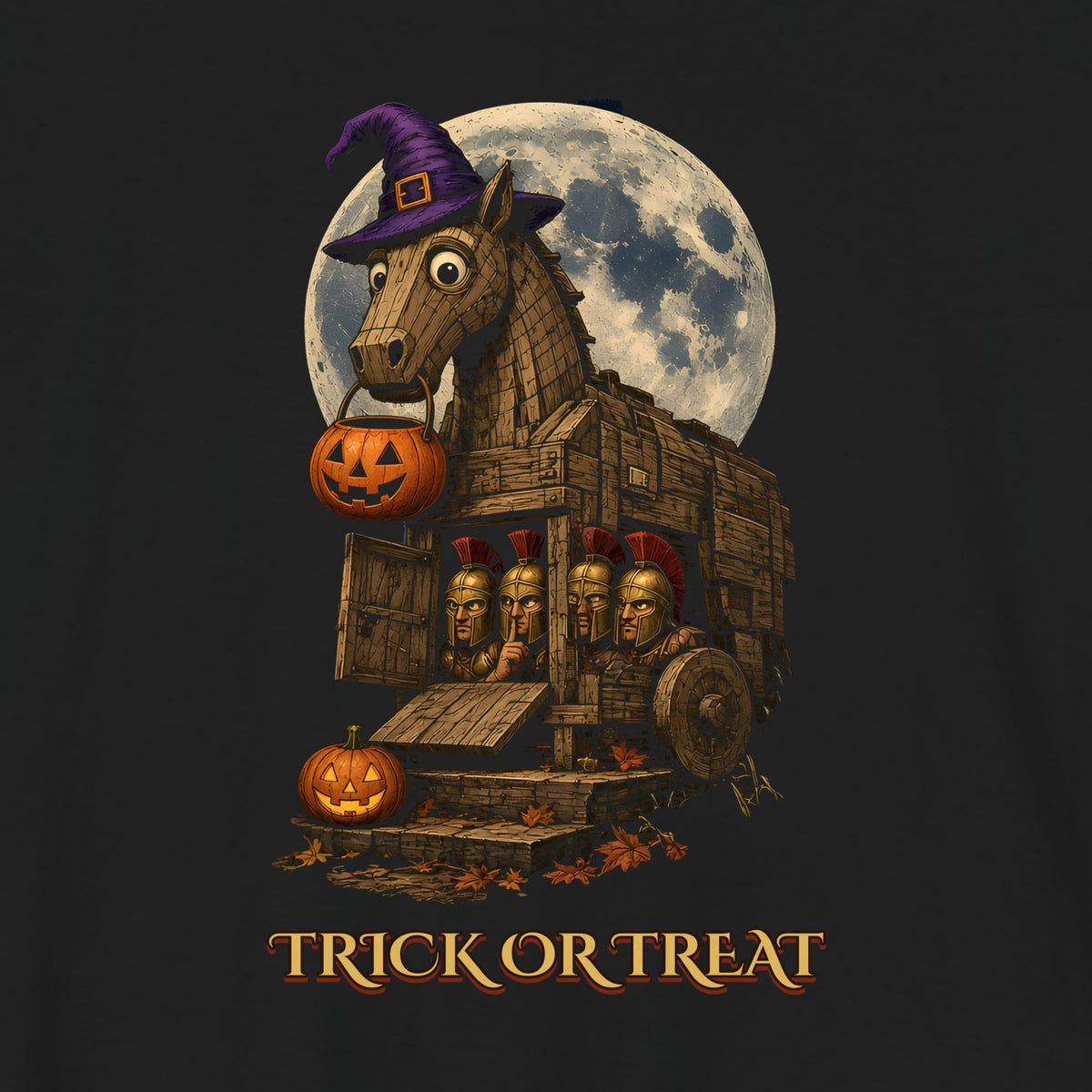 Trick or Treat — Black close-up